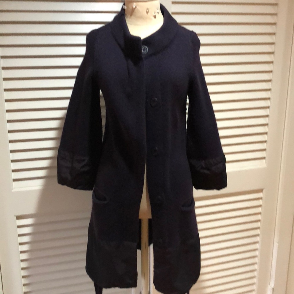 Vince sweater coat.